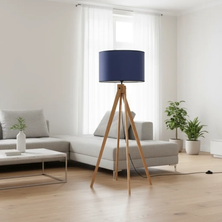 Lampa podłogowa NATT granat SL.1906 - Sollux