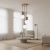 Lampa wisząca HALO 3P mocca SL.1735 - Sollux