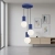 Lampa wisząca HALO 3P ultramaryna SL.1740 - Sollux