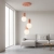Lampa wisząca HALO 3P brzoskwiniowa SL.1755 - Sollux