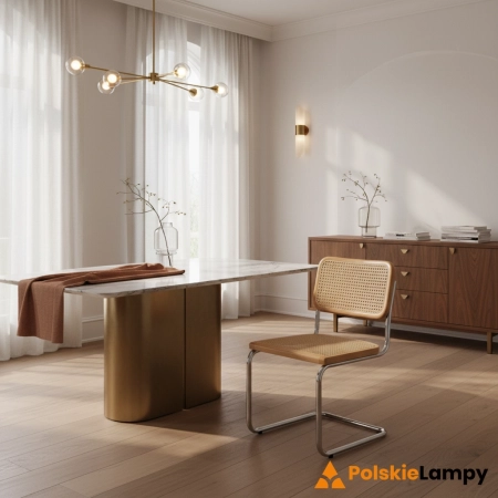 Krzesło VIENNA rattanowo chromowane MH-014CH-CHN - Step into Design