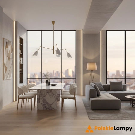 Lampa wisząca RAGNO biała 150 cm ST-8625P white - Step into Design