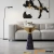 Stolik kawowy VERO marmurowy 60 cm DP-FA8 black gold - Step Into Design