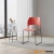 Krzesło TIPICO czerwono czarne MH-013CH-BR - Step Into Design