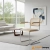 Krzesło VIENNA rattanowe z podłokietnikami MH-015CH-CHN - Step Into Design
