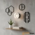 Lampa ścienna CARMELLO LED transparentna czarna 13,5 cm ST-DL-8535 black - Step into Design
