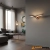 Lampa ścienna GUFO LED różowe złoto 35 cm ST-DL8503  - Step into Design