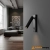 Kinkiet LED czarny aluminiowy z włącznikiem WL-46376-1-BK z serii Nova - Lampy Italux