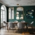 Lampa wisząca złota z ceramicznymi elementami PND-94981V-3B-GD z serii EVANS - Lampy Italux