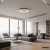 Plafon LED okrągły czarny 48cm CLN-3151-S-BK z serii Raden - Lampy Italux