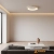 Plafon LED okrągły biały metalowy 48cm CLN-3151-S-WH z serii RADEN - Lampy Italux