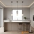 Lampa wisząca szara z filcu z kulistym kloszem PND-59815-1-LGR z serii Lorenzo - Lampy Italux