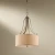 Lampa wisząca beżowa abażur ABBEY FE/ABBEY/P Elstead