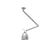 Lampa wisząca ZYTA M ALU/ALU AZ2304 + AZ2596 - Azzardo