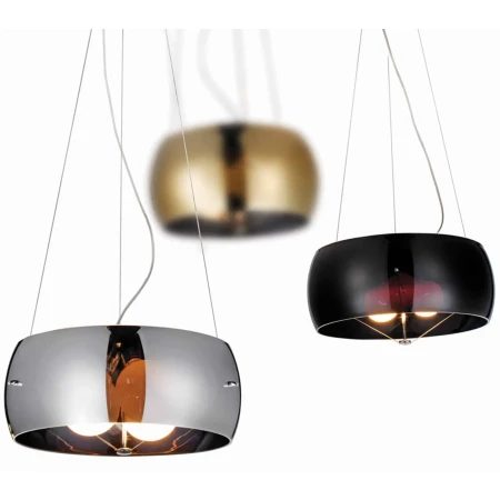 Lampa designerska wisząca COSMO M czarna AZ0909 - Azzardo