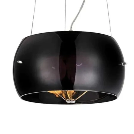 Lampa designerska wisząca COSMO M czarna AZ0909 - Azzardo