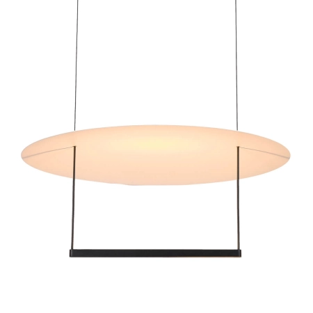 Azzardo Lampa wisząca biała aluminiowa 80cm LED AZ6661 z serii PORTOFINO