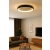 Azzardo Plafon LED okrągły szary z kamieniem 59cm AZ6665 z serii KRYPTON TOP