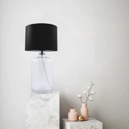 Lampa na stół SAMASUN TRANSPARENT 5501BK Zuma Line - W