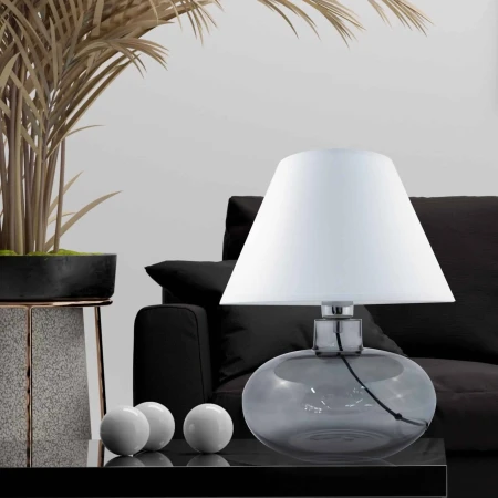 Lampa na stół MERSIN GRAFIT 5515WH Zuma Line - W