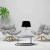Lampa na stół BATUMI TRANSPARENT 5529BKGO  Zuma Line - W