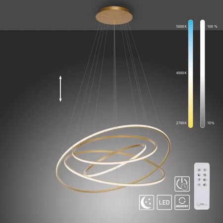 Lampa wisząca TESSARA 2124-60 - Paul Neuhaus