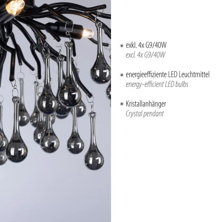 Plafon designerski ICICLE 8090-18 - Paul Neuhaus