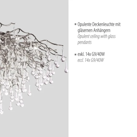 Plafon designerski ICICLE 8092-55 - Paul Neuhaus