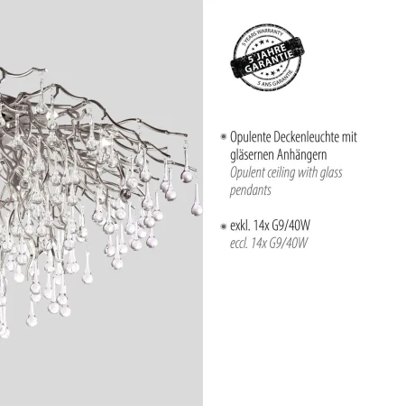 Plafon designerski ICICLE 8092-55 - Paul Neuhaus