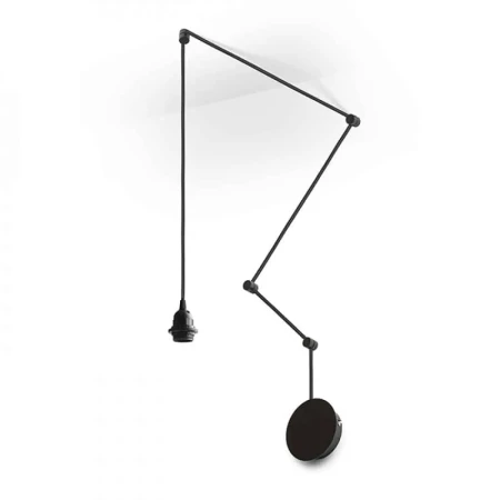 SPIDER I zestaw wiszący czarna chrom R13493 - Redlux