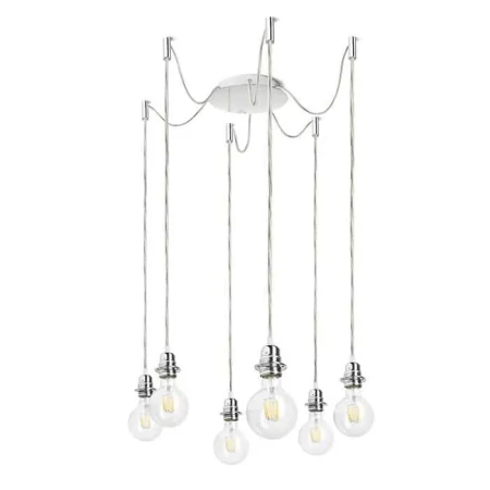 Lampa wisząca KOMBIX R11780 BP+TK+CHO 230V E27 6x28W - RedLux
