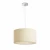 Lampa wisząca LALO 40 kremowo biała nikiel mat 230V E27 3x60W R10605 - RedLux