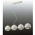 Lampa wisząca nowoczesna SFERIO WHITE MA01394CG-004WH  - Italux
