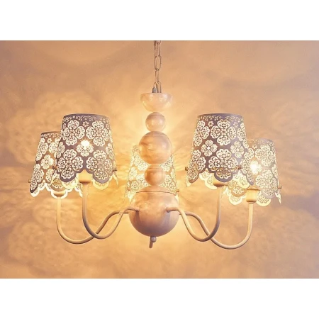 Żyrandol ARIANNA V2473B-5 WH  - Italux