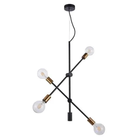 Lampa loft wisząca  EDMOND MD-BR-262002-D4-G/B - Italux