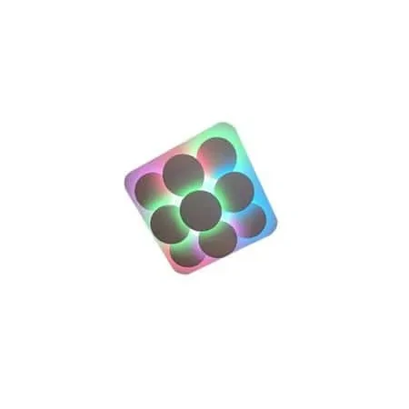 Plafon nowoczesny LUMINIO MD16128-09R  - Italux