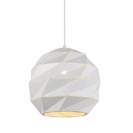 Lampa stylowa wisząca PALERMO PND-2424-1L-WH - Italux