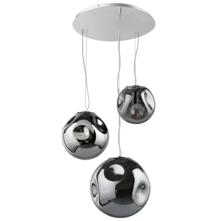 Lampa designerska wisząca SIMAO PND-3693-3-CH+SMK - Italux