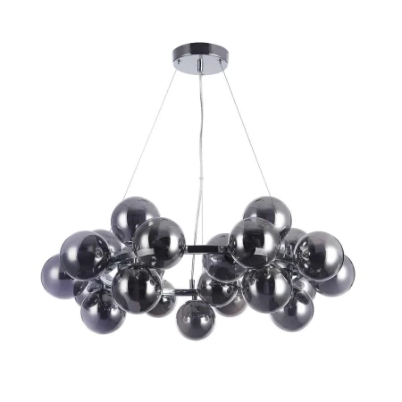 Lampa designerska wisząca CABELLA PND-5252-25-CH+SMK - Italux