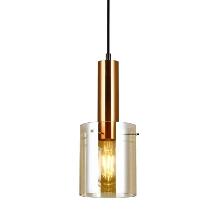 Lampa wisząca nowoczesna SARDO PND-5581-1-BRO+AMB - Italux