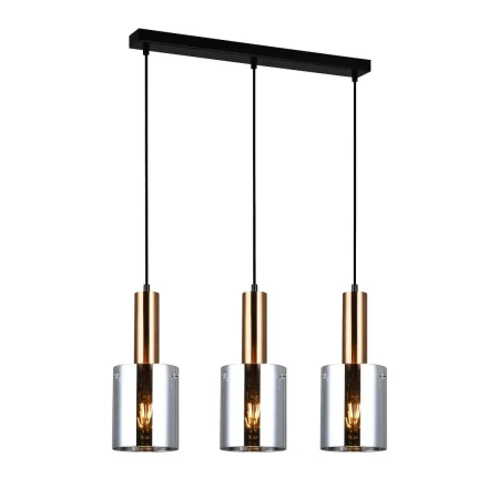 Lampa nad stół wisząca nowoczesna SARDO PND-5581-3-BRO+SG - Italux