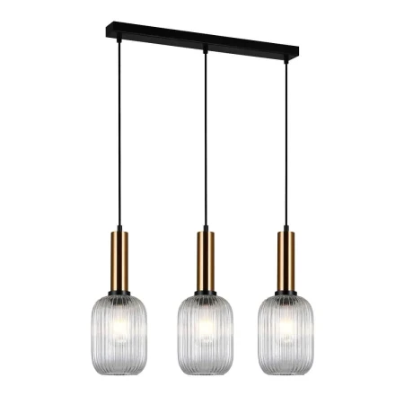 Lampa nad stół wisząca nowoczesna ANTIOLA PND-5588-3M-BRO+CL - Italux