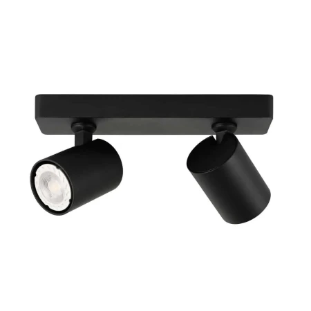Lampa sufitowa Lumsi SPL-2071-2-MB-BL czarna – Italux