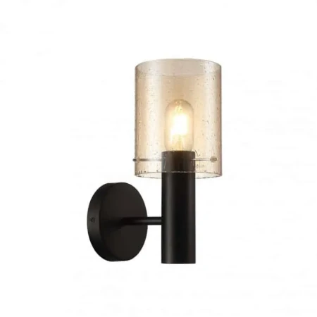 Kinkiet nowoczesny Sardo Rain WL-5581-1A-BK+RNAMB czarny – Italux