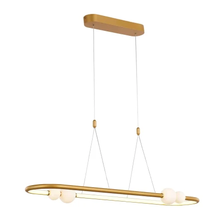 Lampa designerska wisząca Lozanna PND-20112035-1C-GD - Italux