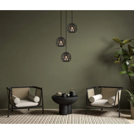 Lampa wisząca nowoczesna Hilo PND-22341-3SA-BK - Italux
