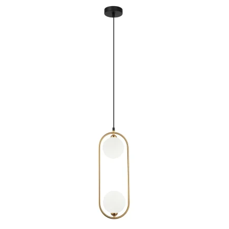 Lampa stylowa wisząca  Lupus PND-3965-2-BRO - Italux