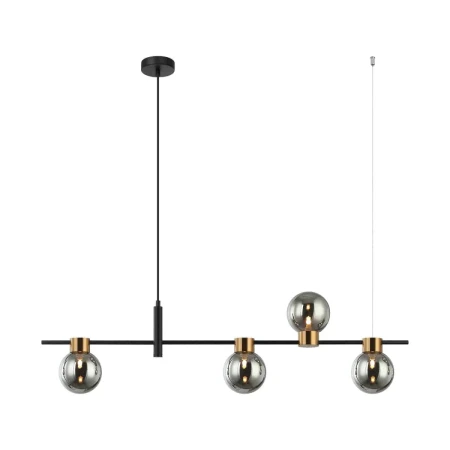 Lampa wisząca Bletter PND-5225-4-BK-SG - Italux