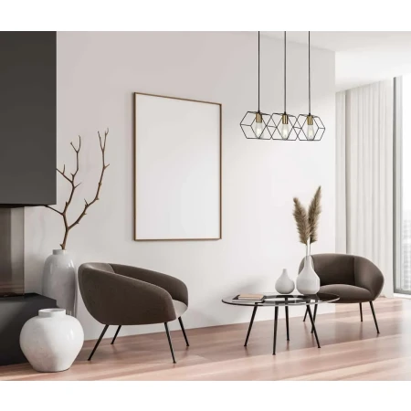 Lampa wisząca Aina PND-74889-3-BK - Italux