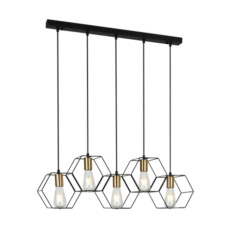 Lampa wisząca Aina PND-74889-5-BK - Italux